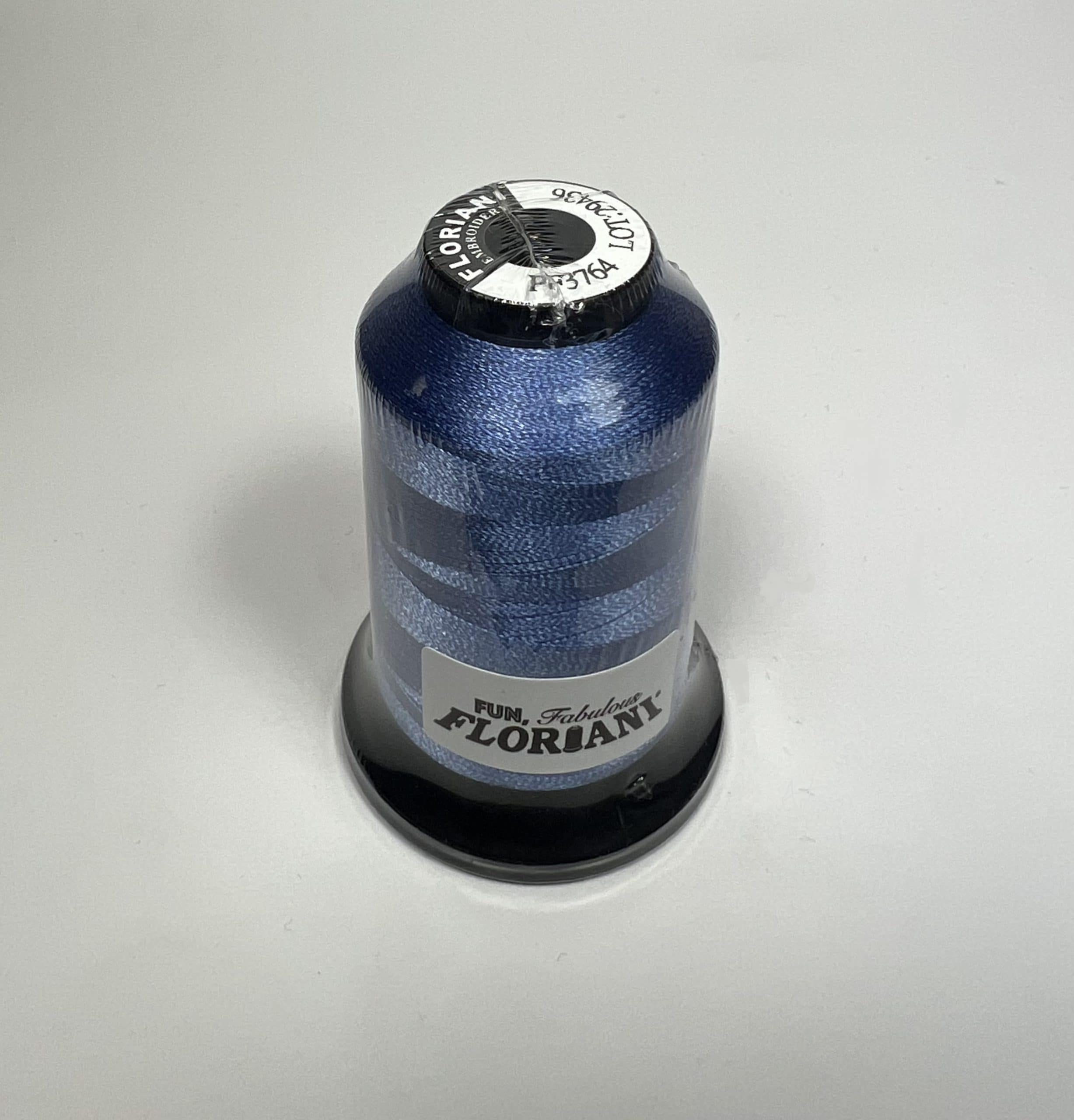 PF3764 - Floriani Embroidery Thread, 1,100yd Spool, Parisian Blue