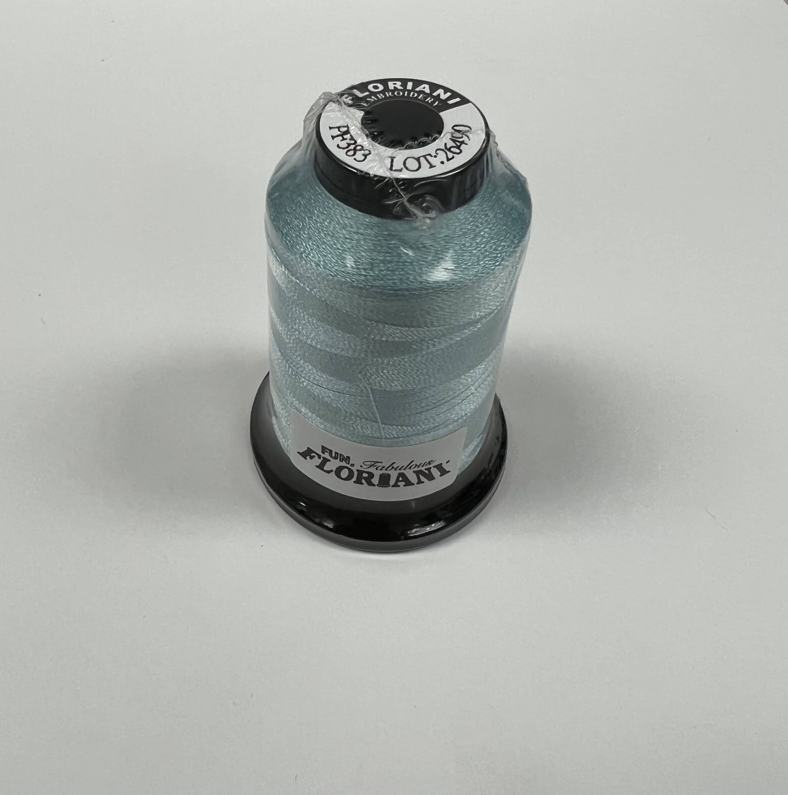 PF0383 - Floriani Embroidery Thread, 1,100yd Spool, Venice Blue