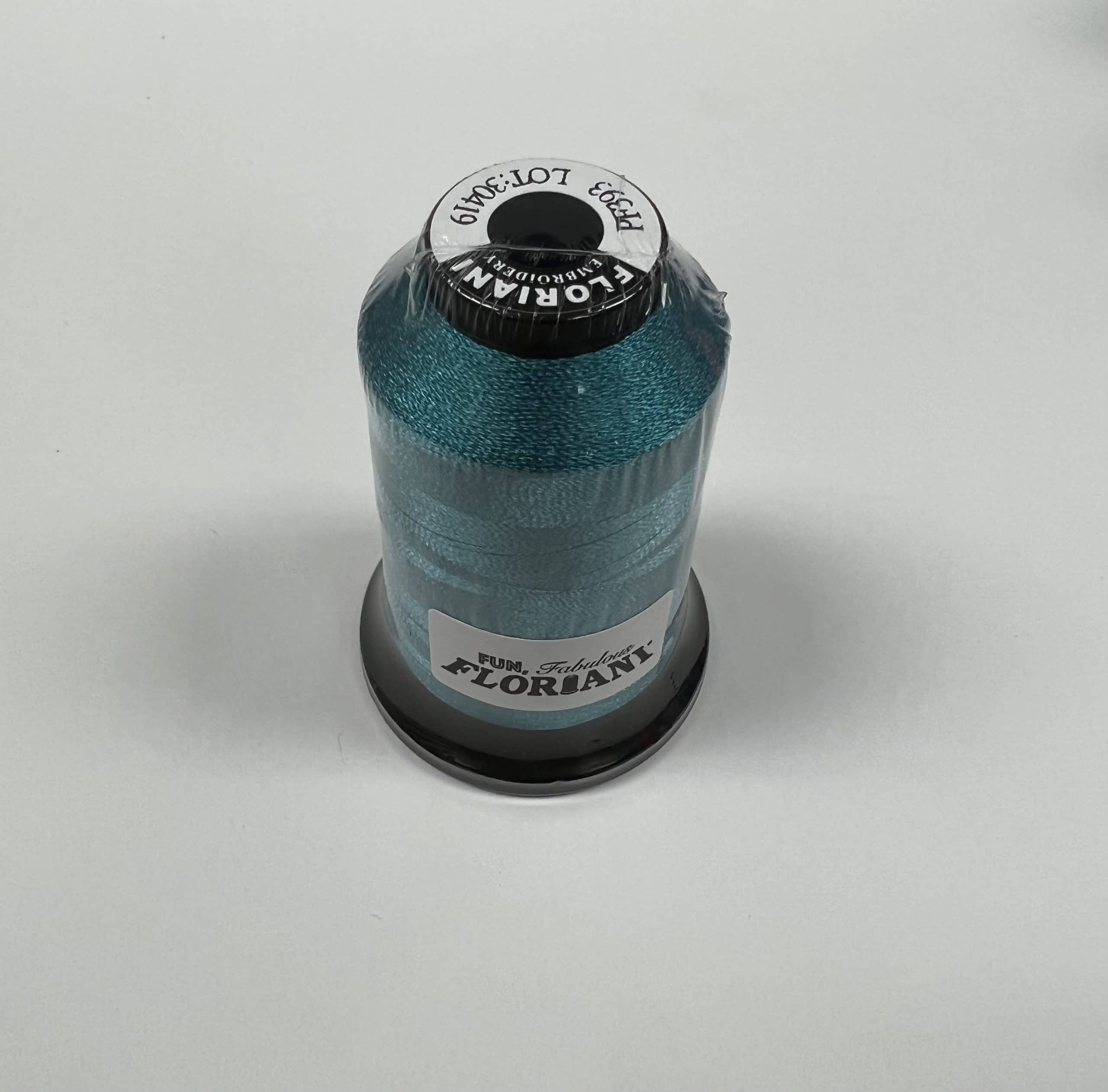 PF0393 - Floriani Embroidery Thread, 1,100yd Spool, Italian Blue