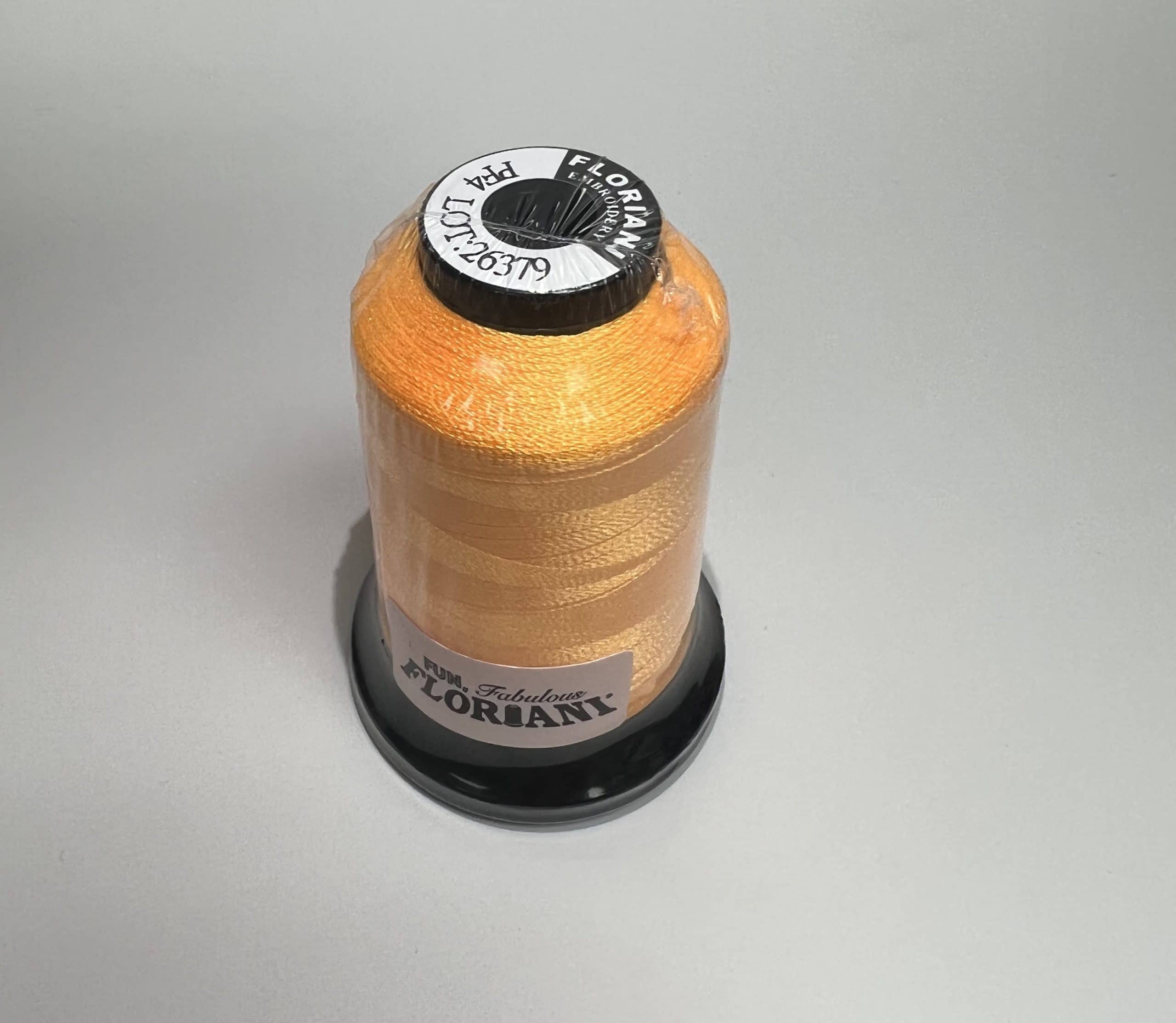 PF0004 - Floriani Embroidery Thread, 1,100yd Spool, Indian Orange