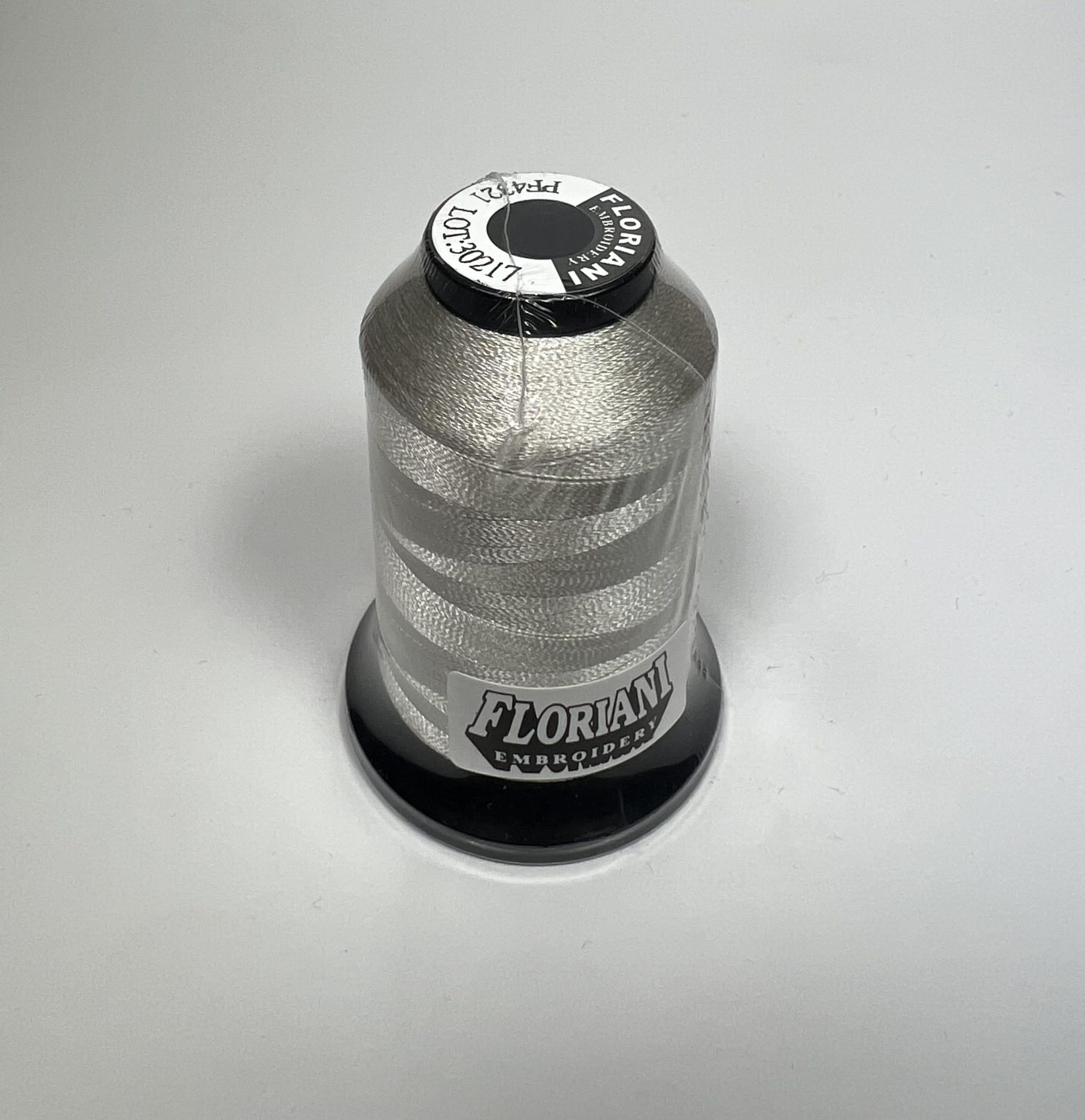 PF4321 - Floriani Embroidery Thread, 1,100yd Spool, Pearl