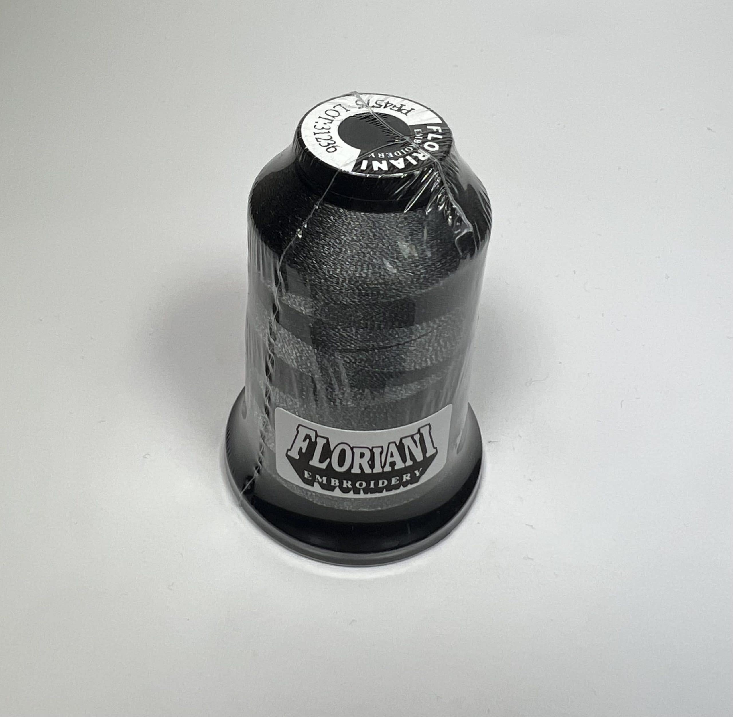 PF4575 - Floriani Embroidery Thread, 1,100yd Spool, Ash Grey
