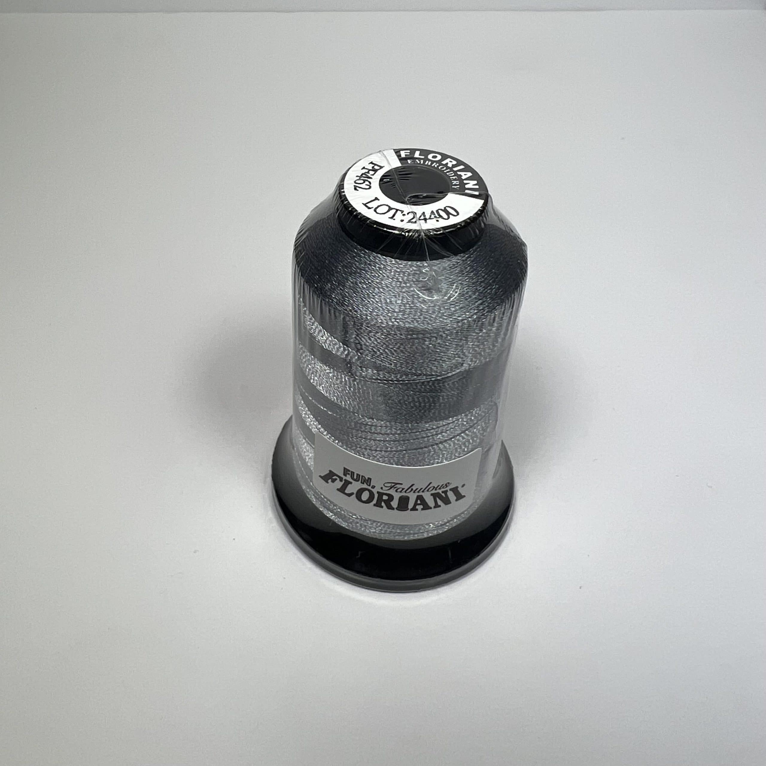 PF0462 - Floriani Embroidery Thread, 1,100yd Spool, Slver