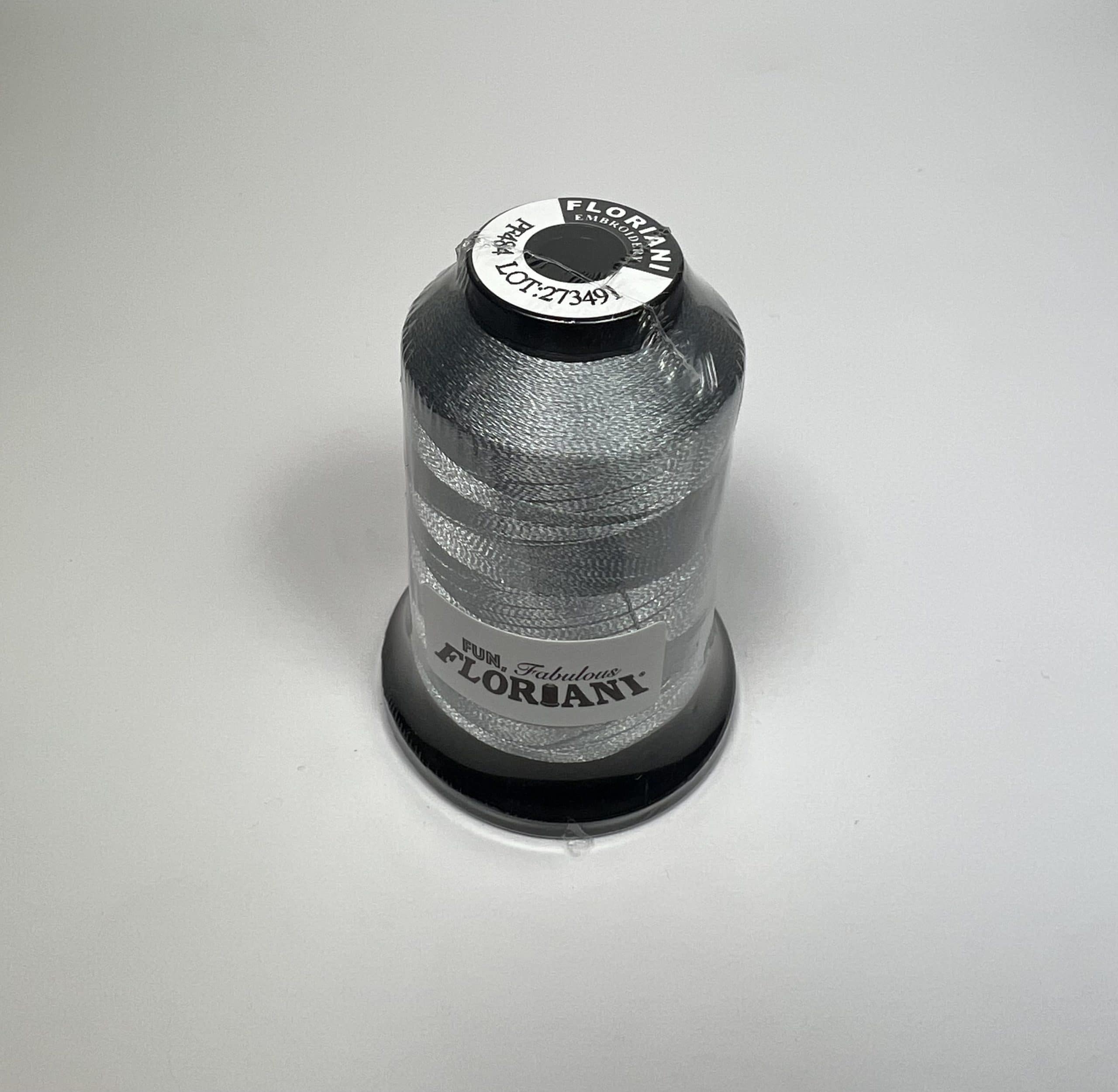 PF0484 - Floriani Embroidery Thread, 1,100yd Spool, Country Gray