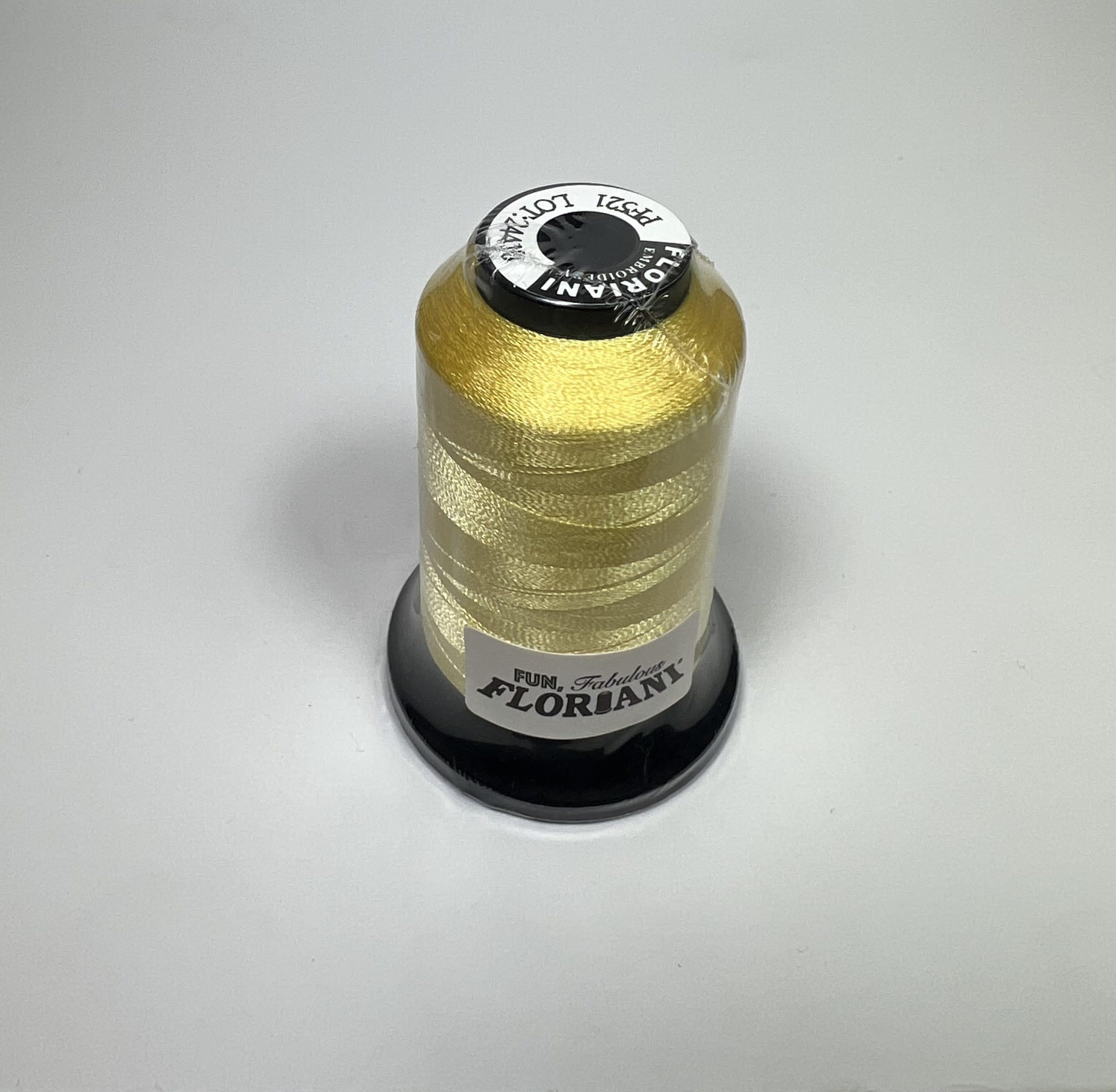 PF0521 - Floriani Embroidery Thread, 1,100yd Spool, Cornsilk