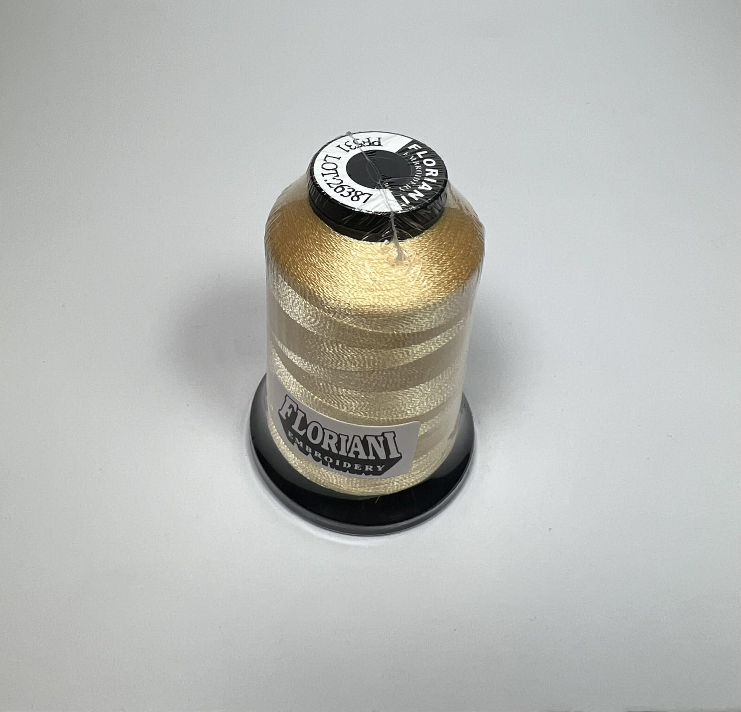PF0531 - Floriani Embroidery Thread, 1,100yd Spool, Vanilla
