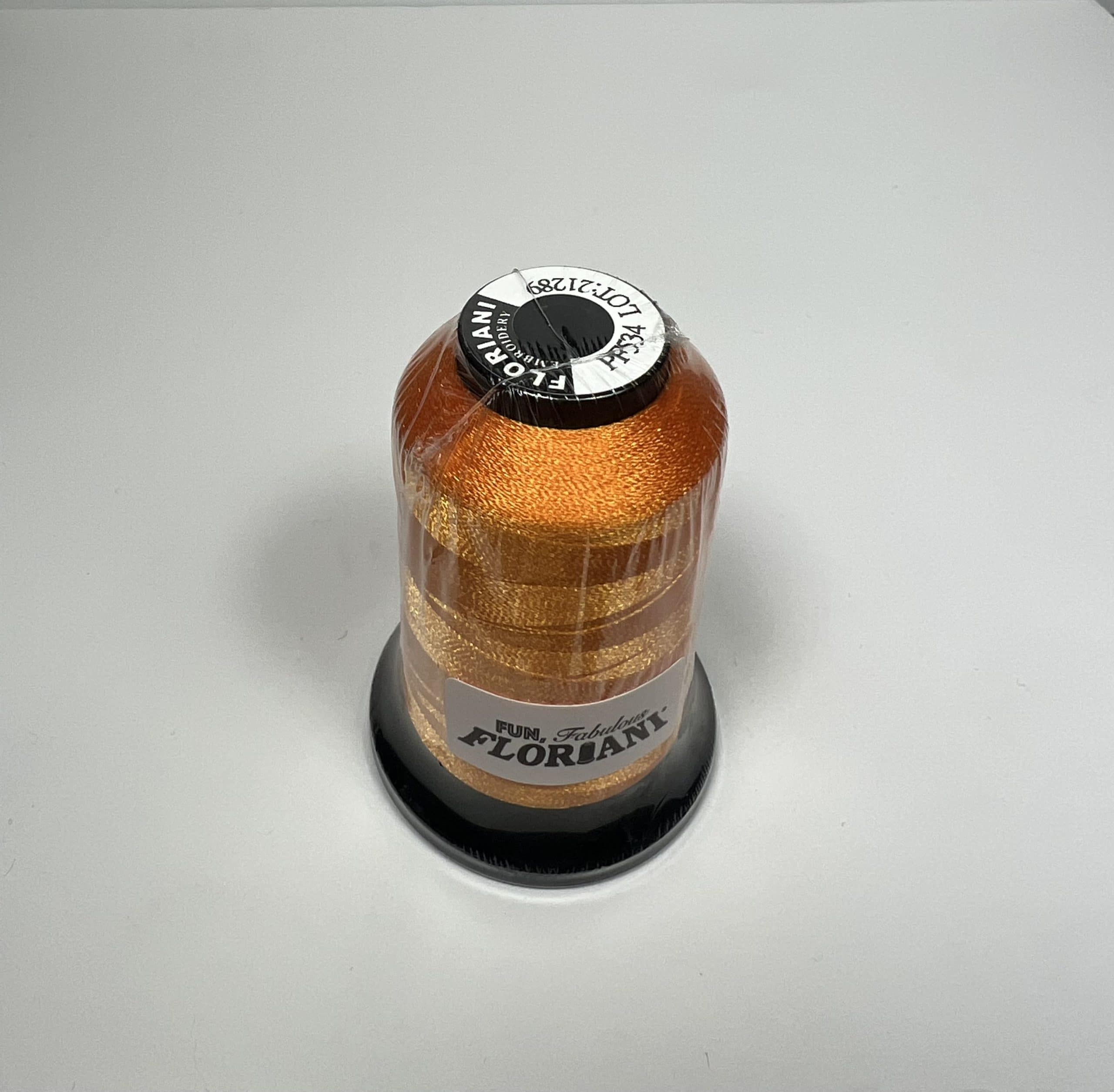 PF0534 - Floriani Embroidery Thread, 1,100yd Spool, Pumpkin
