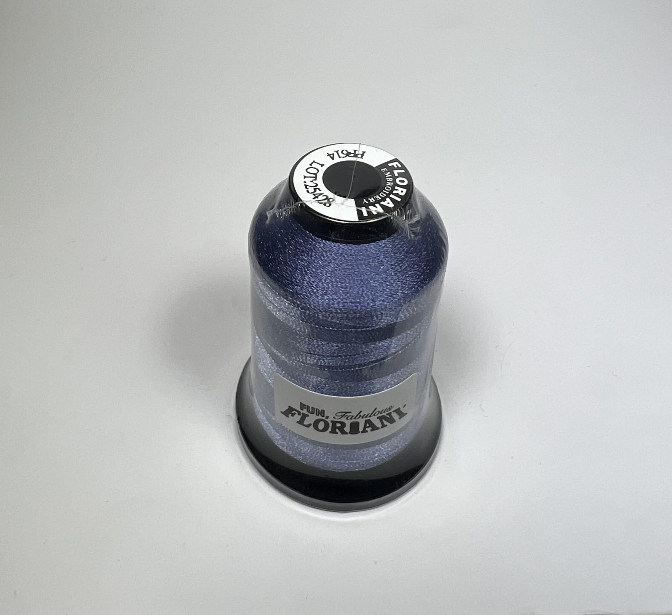 PF0614 - Floriani Embroidery Thread, 1,100yd Spool, Slate Lilac