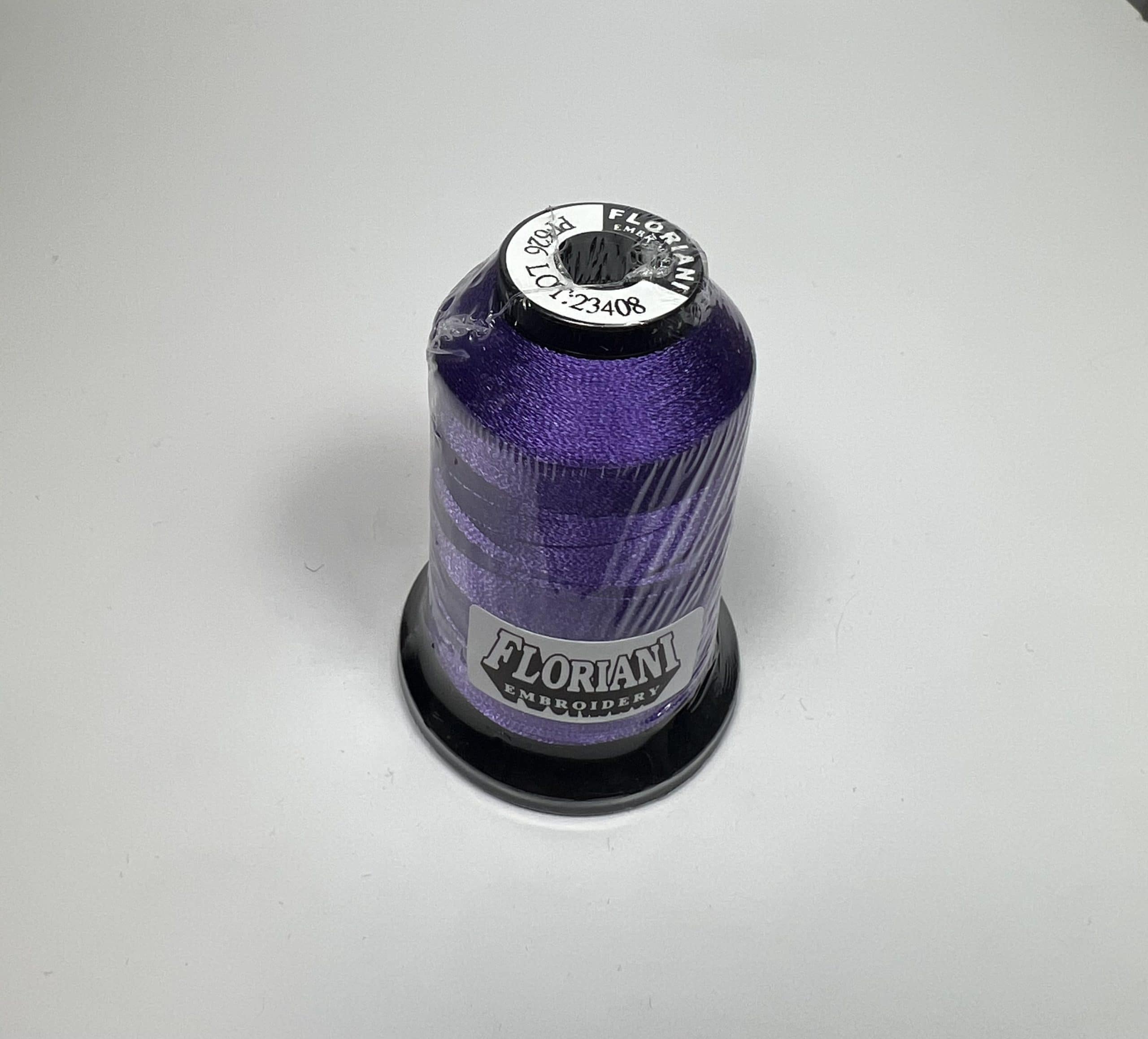 PF0626 - Floriani Embroidery Thread, 1,100yd Spool, Deep Iris