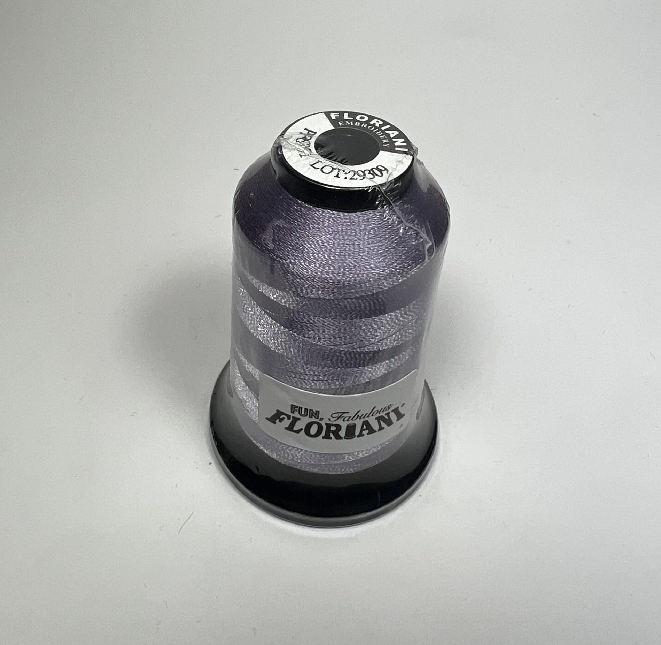 PF6351 - Floriani Embroidery Thread, 1,100yd Spool, Ocean Blue