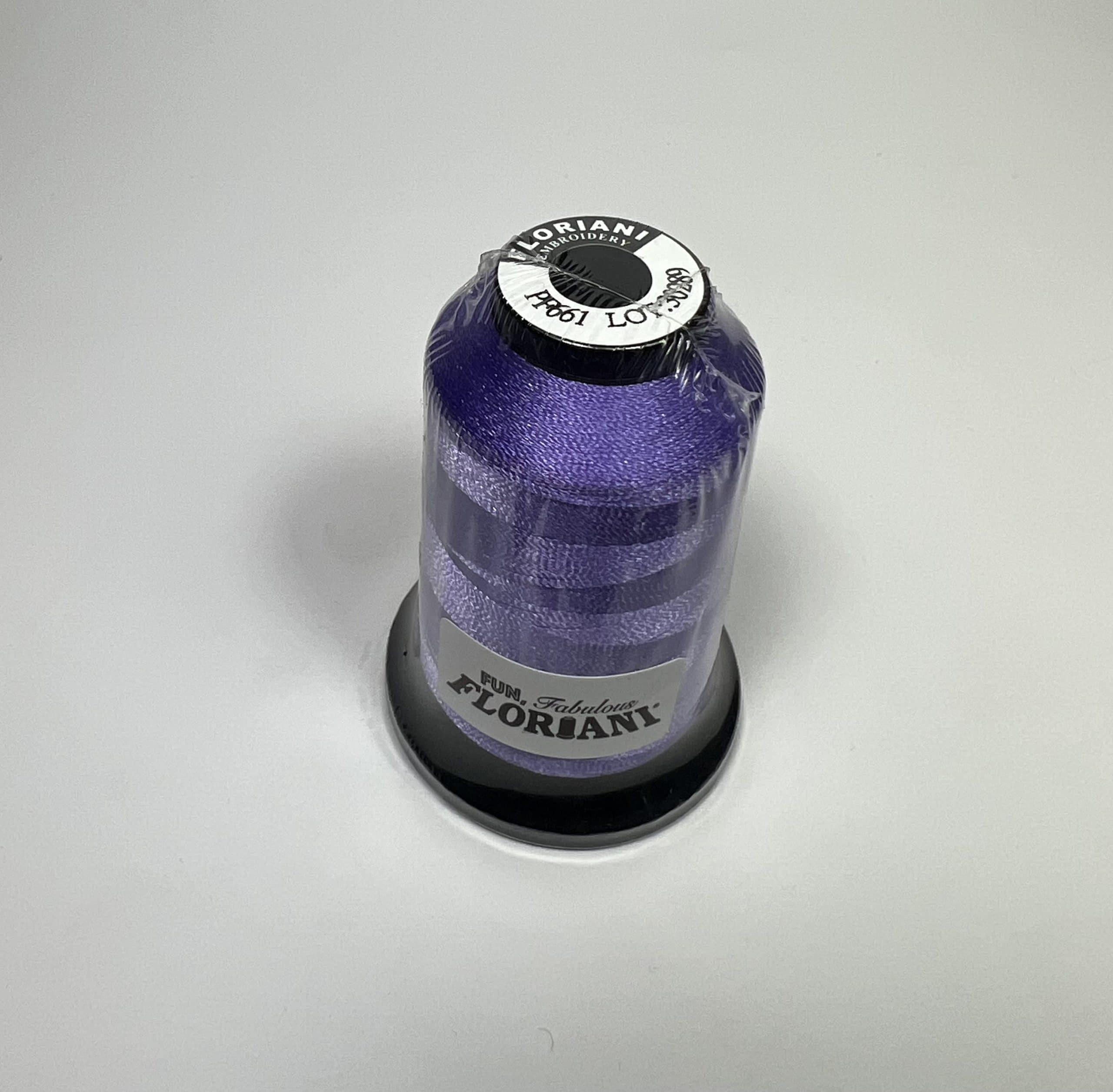 PF0661 - Floriani Embroidery Thread, 1,100yd Spool, Light Violet