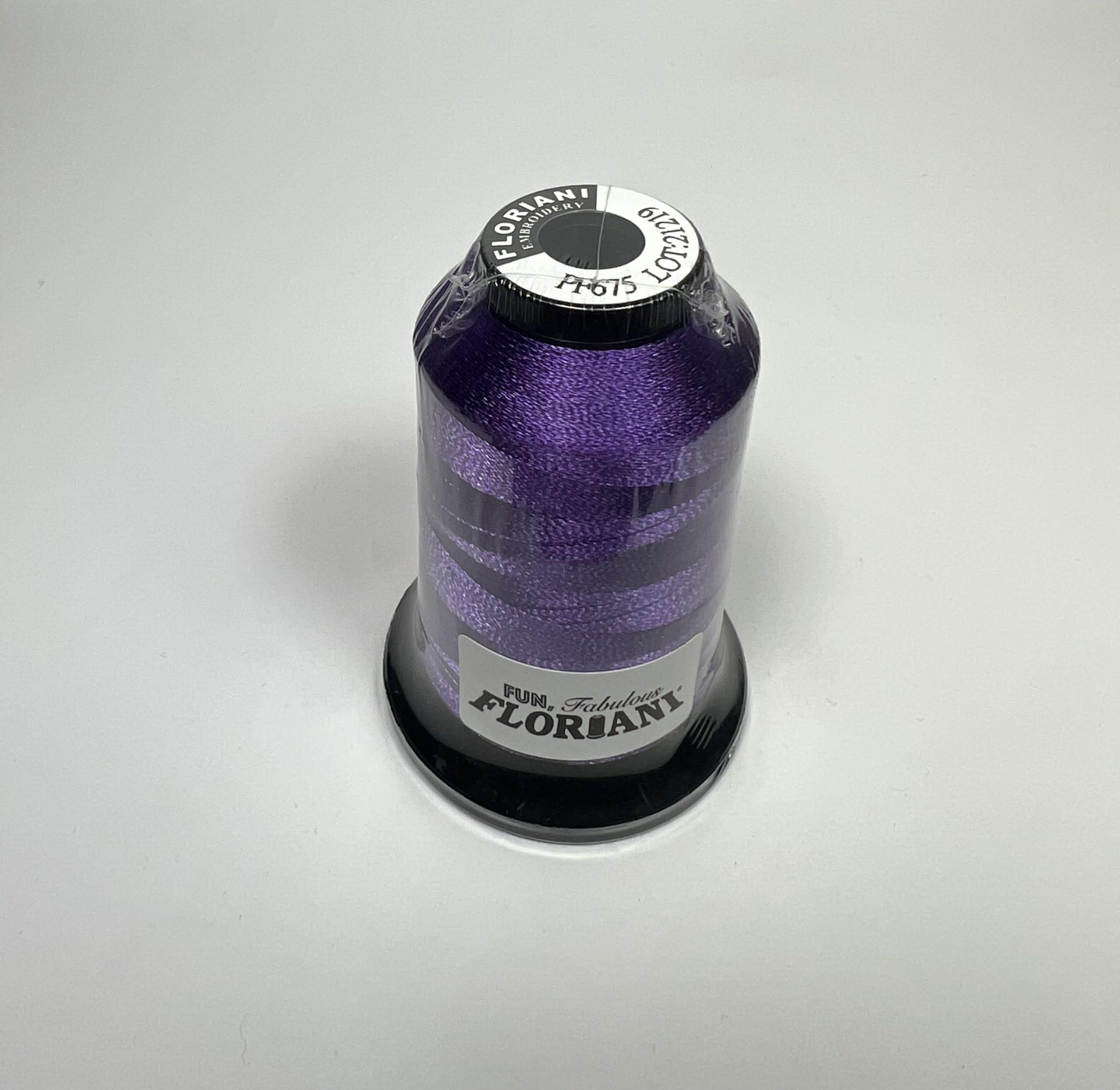 PF0675 - Floriani Embroidery Thread, 1,100yd Spool, Luxury