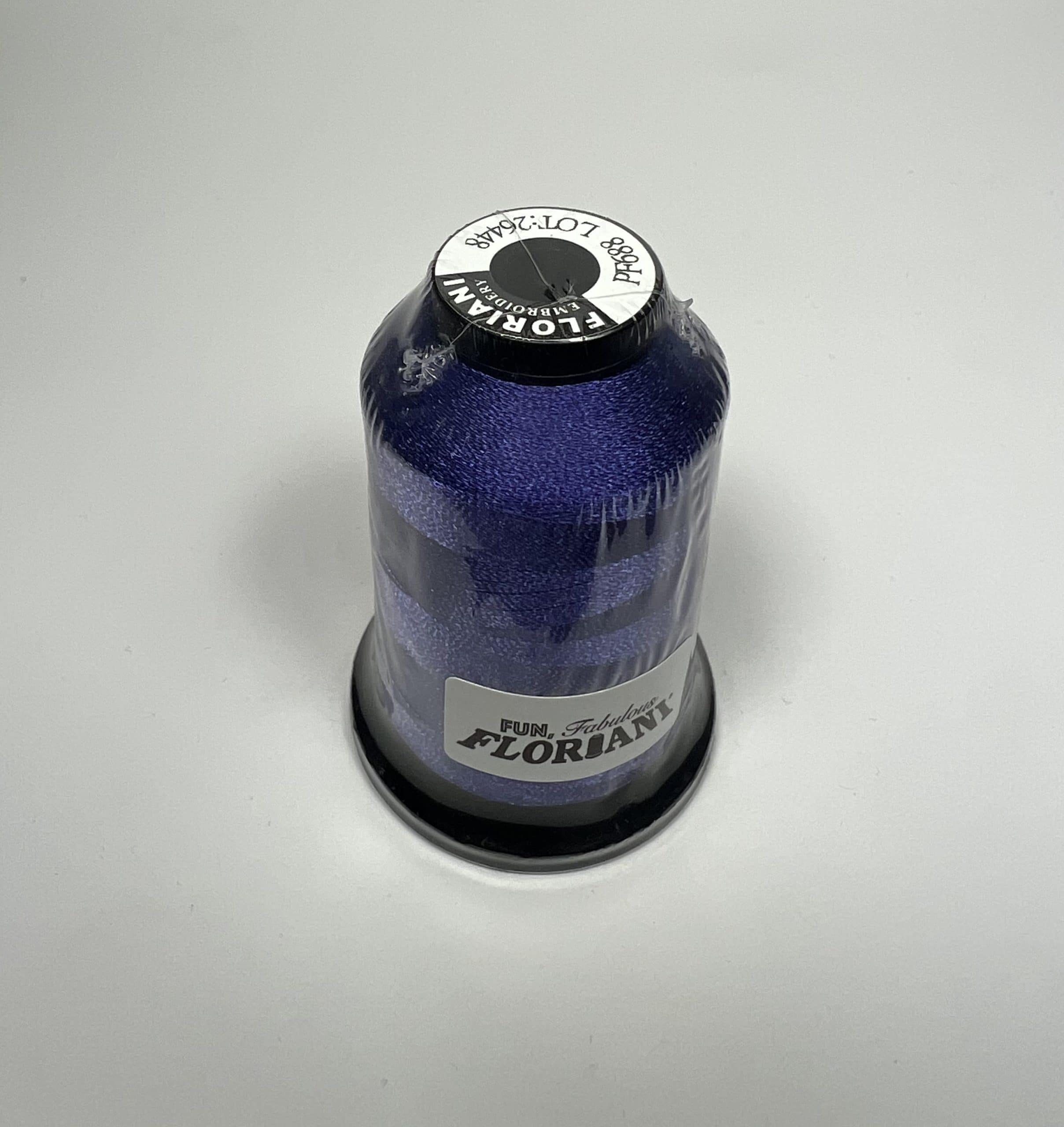 PF0688 - Floriani Embroidery Thread, 1,100yd Spool, Grape Jelly
