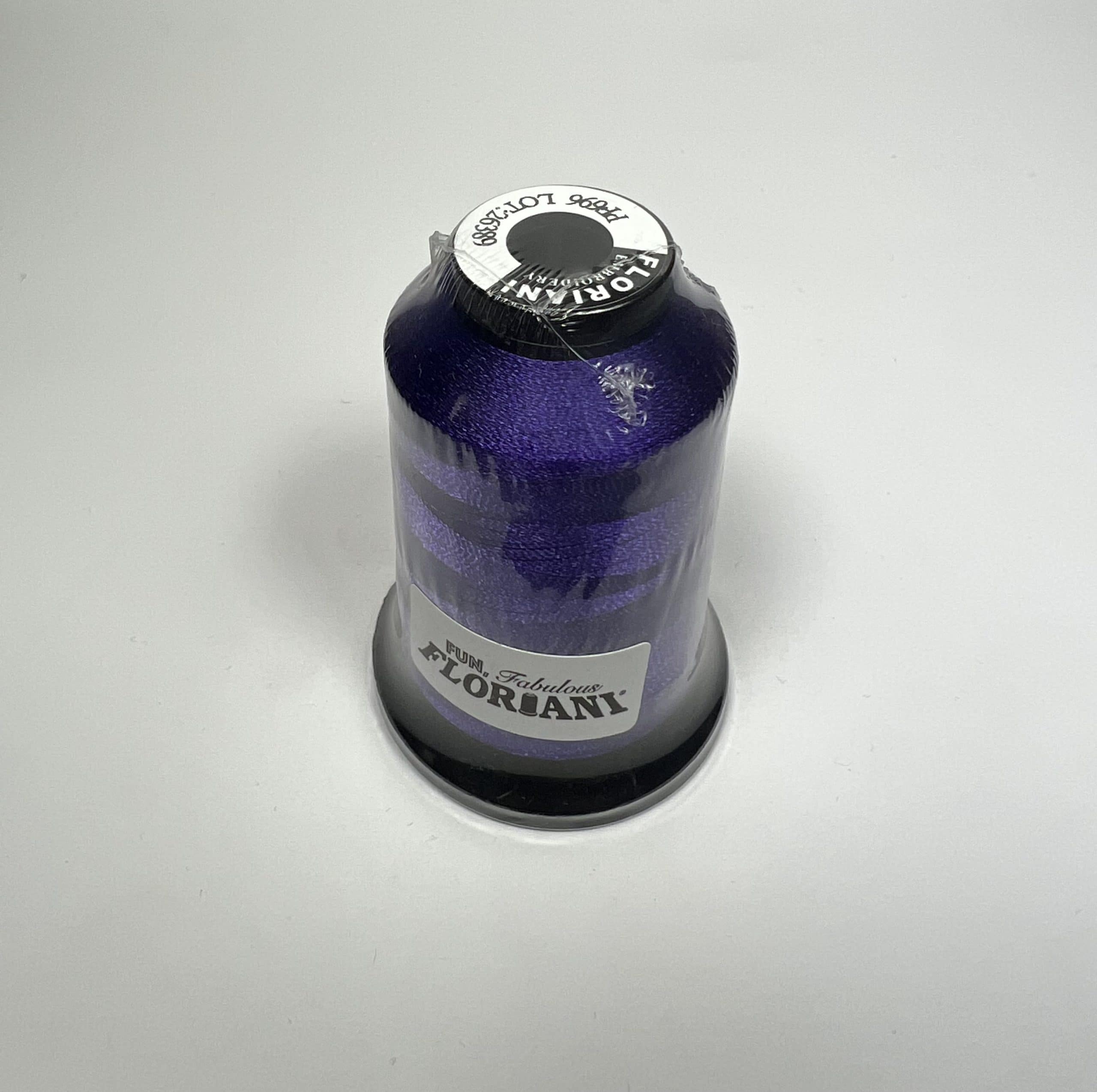 PF0696 - Floriani Embroidery Thread, 1,100yd Spool, Regal Purple