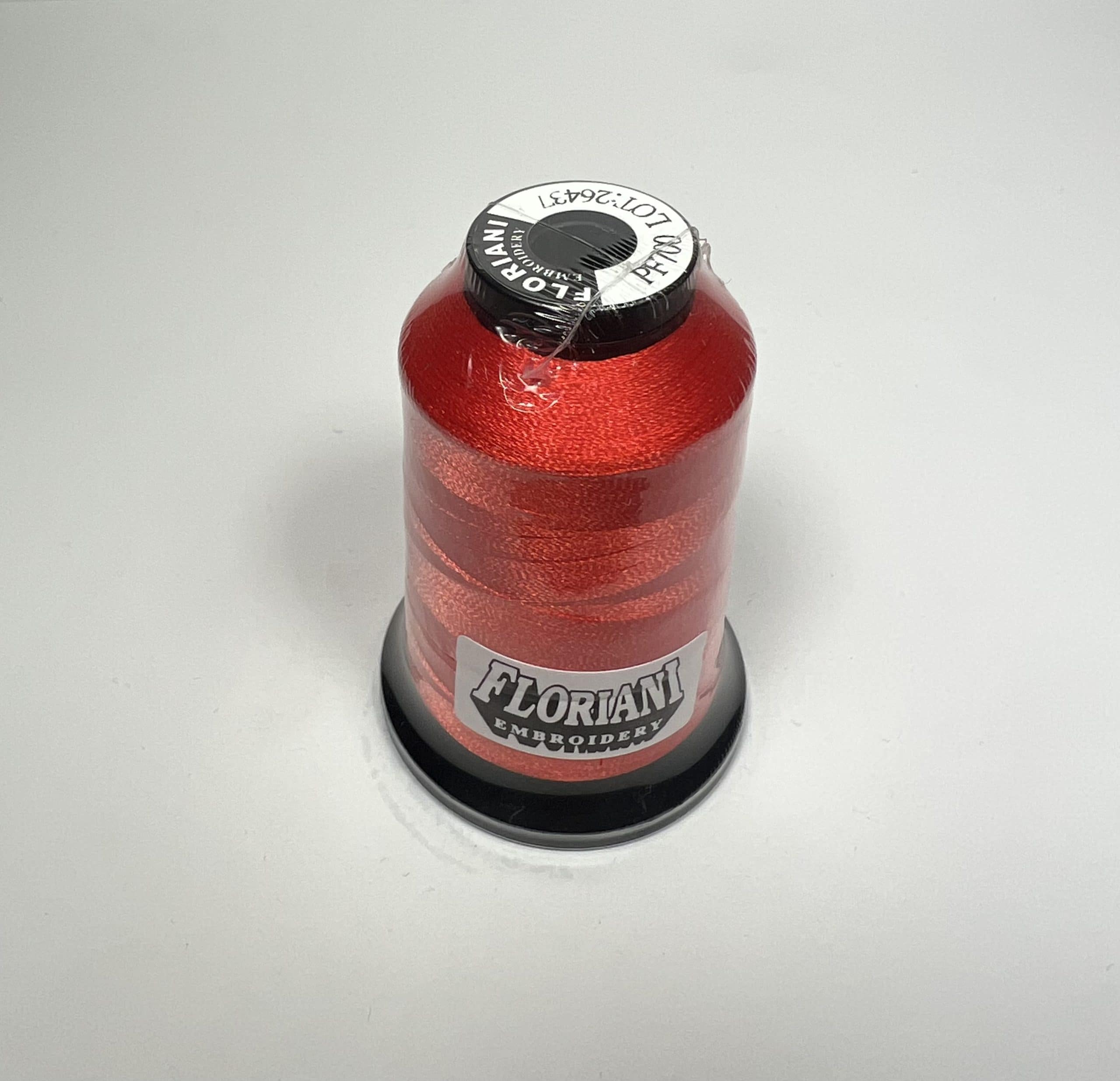 PF0700 - Floriani Embroidery Thread, 1,100yd Spool, Mars Red