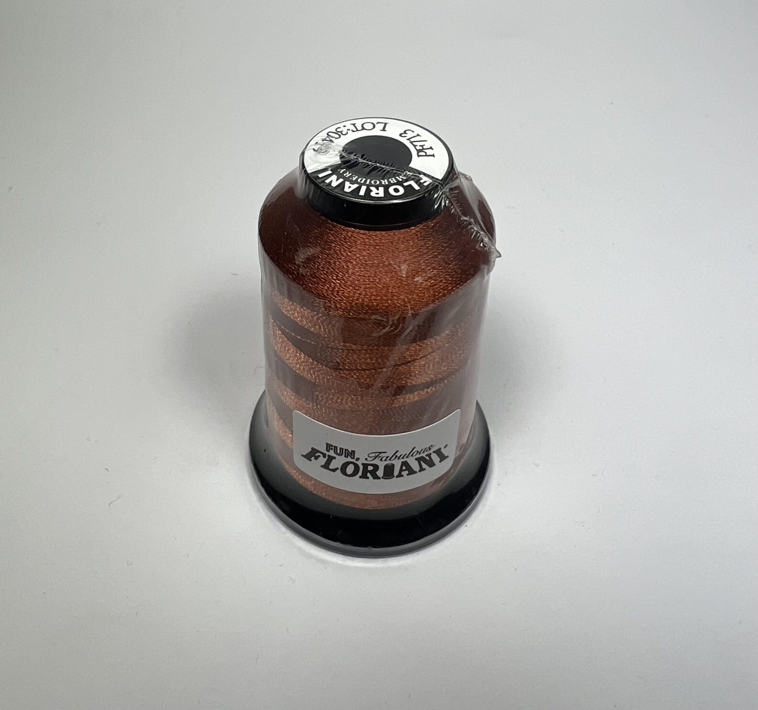 PF0713 - Floriani Embroidery Thread, 1,100yd Spool, Antique Bronze