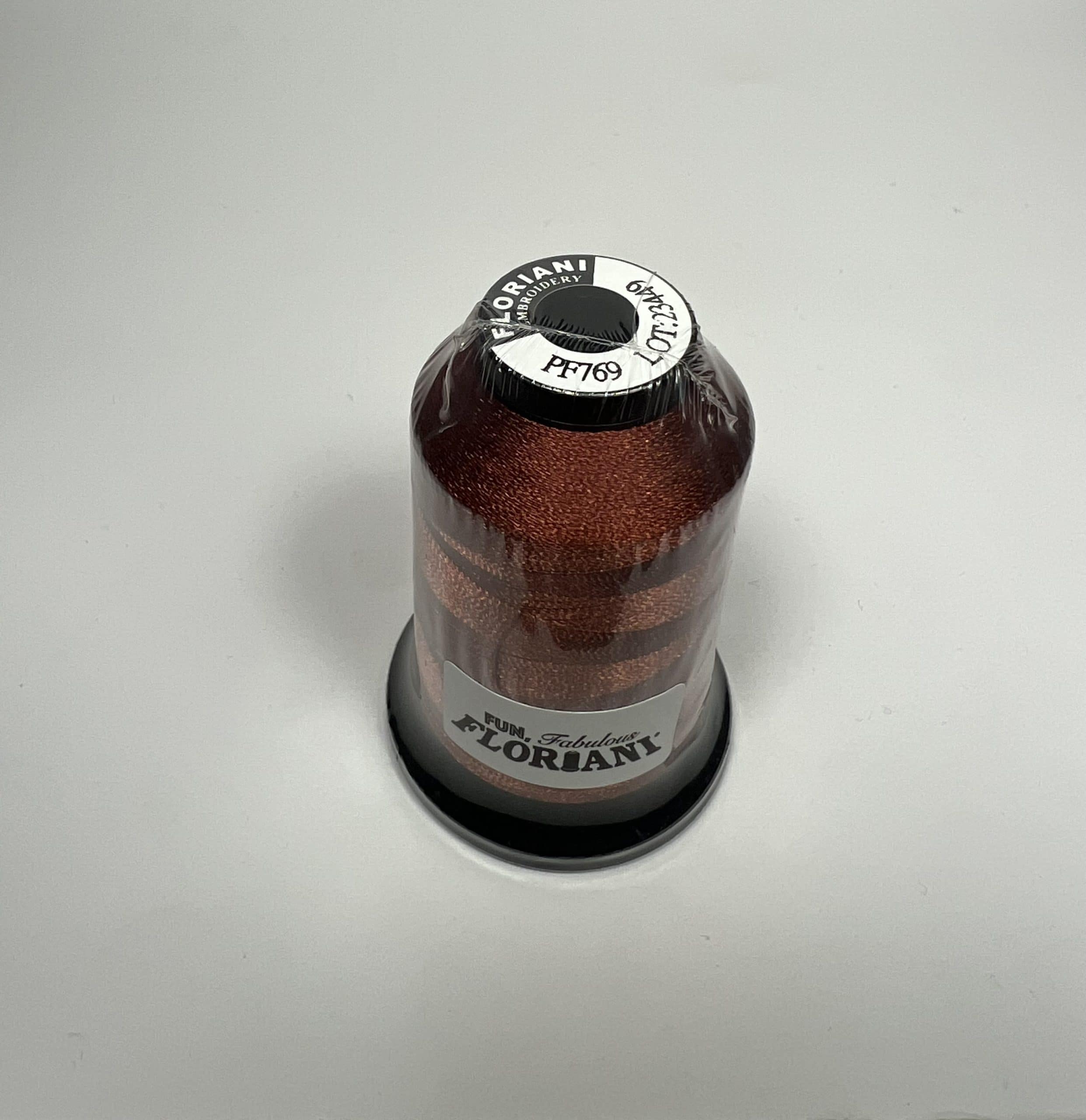 PF0769 - Floriani Embroidery Thread, 1,100yd Spool, Dark Cinnamon