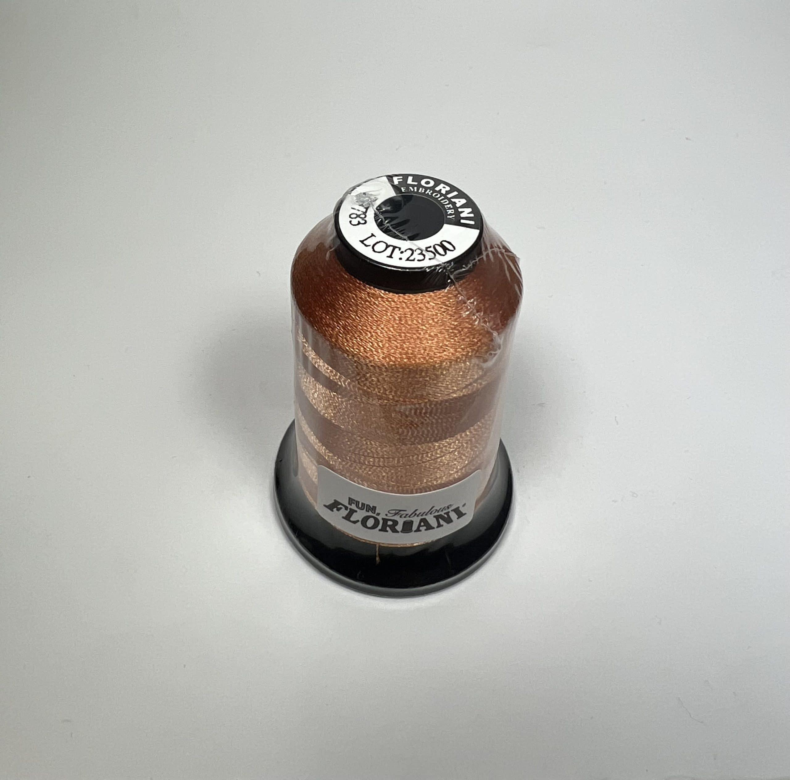 PF0783 - Floriani Embroidery Thread, 1,100yd Spool, Sahara Tan