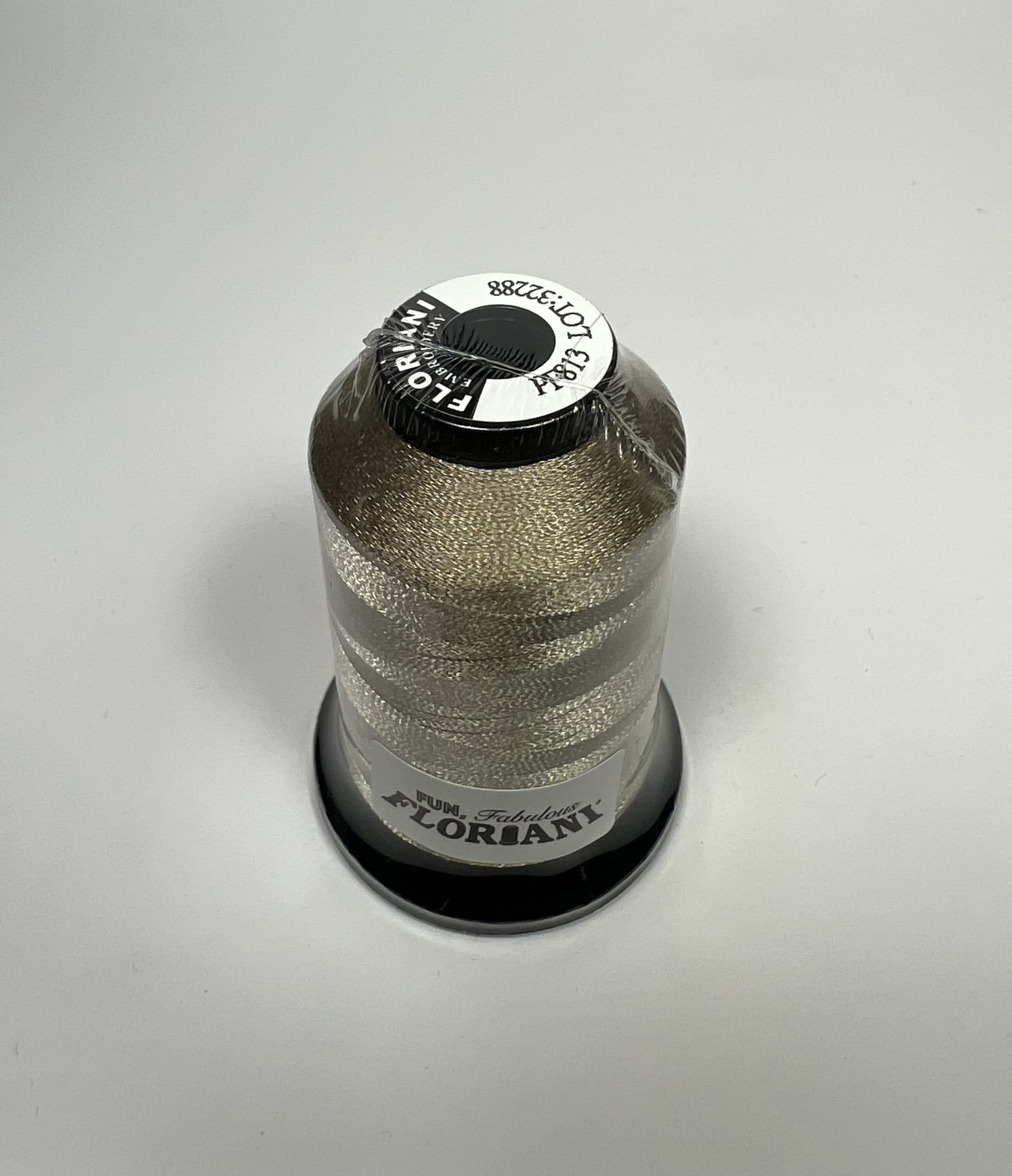 PF0813 - Floriani Embroidery Thread, 1,100yd Spool, Frontier Tan