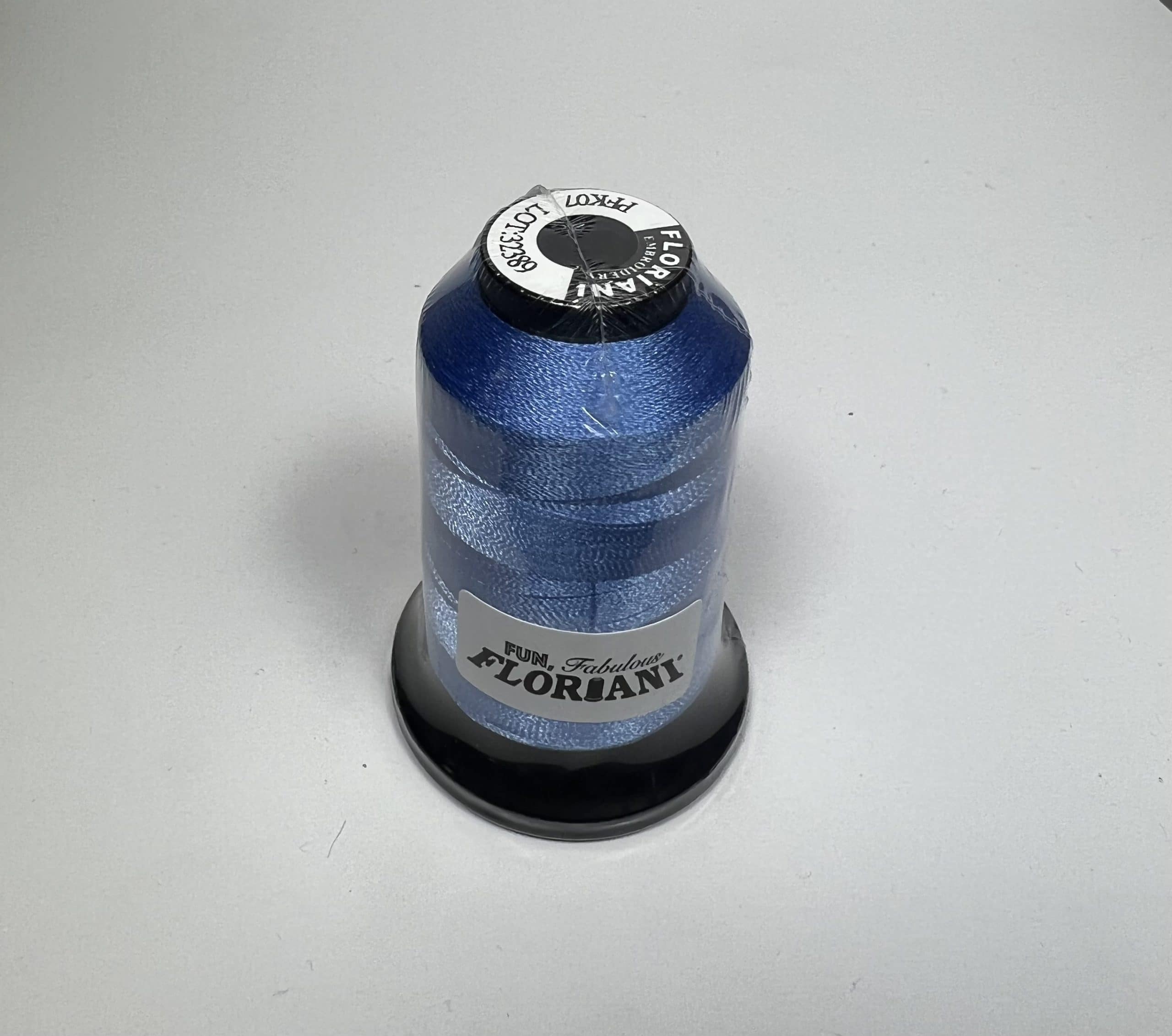 PFK07 - Floriani Embroidery Thread, 1,100yd Spool, Sky Blue