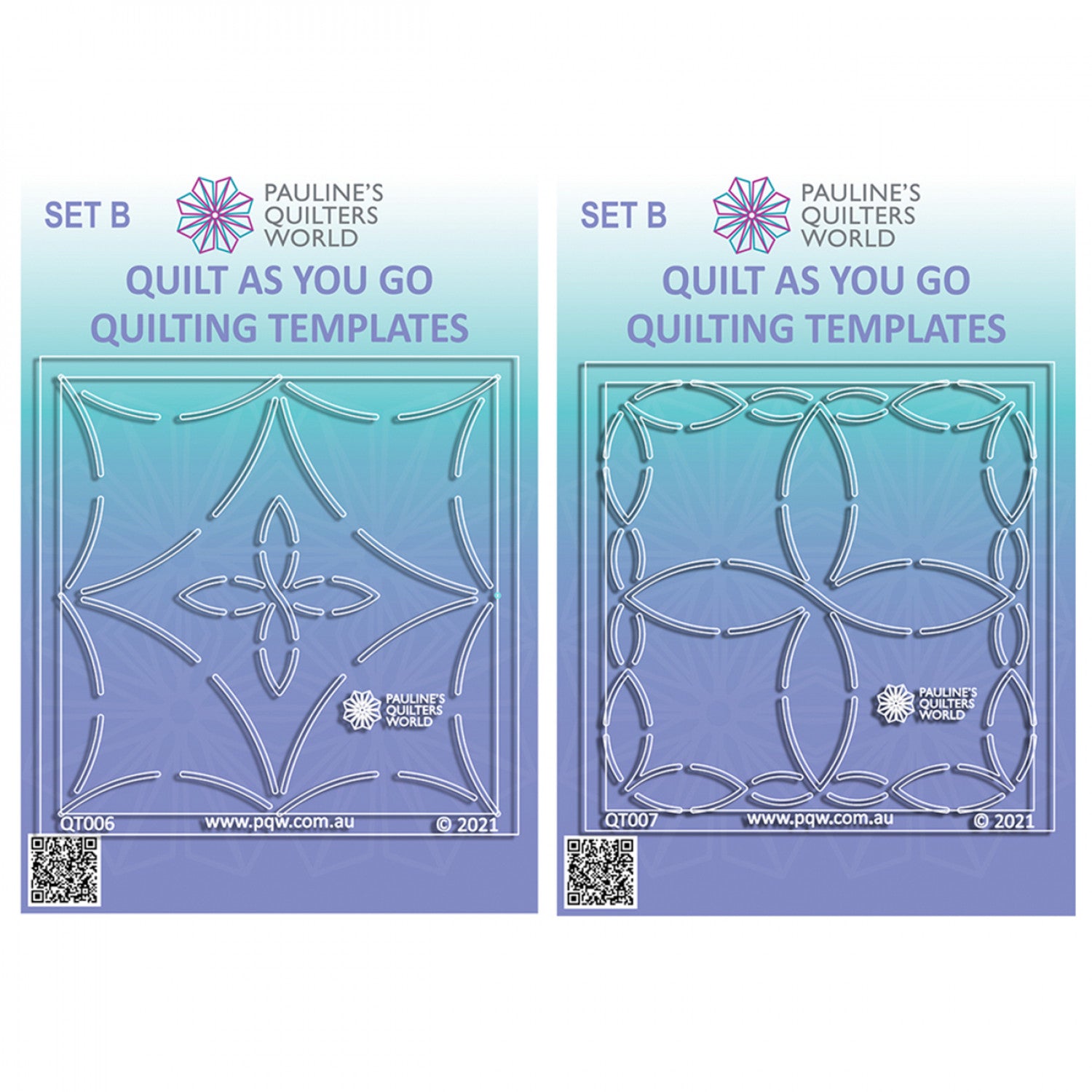 Qayg Quilting Templates Set B