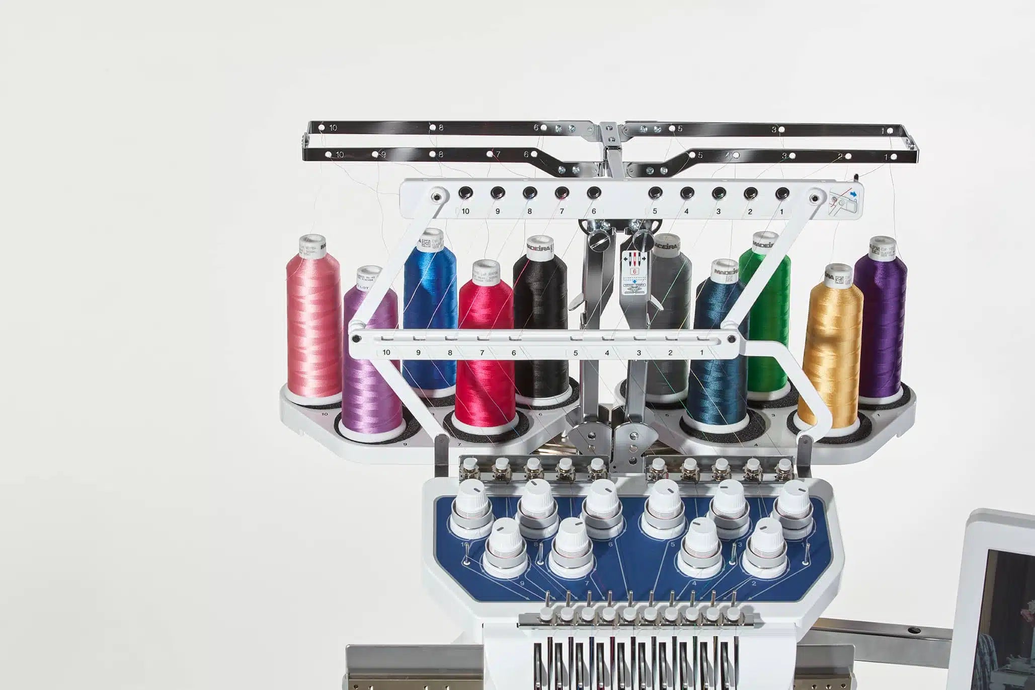 PR1055X 10 Needle Home Embroidery Machine