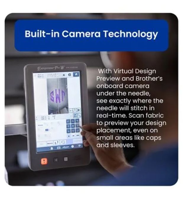 Brother Entrepreneur Pro W PR1060W 10-Needle Embroidery Machine