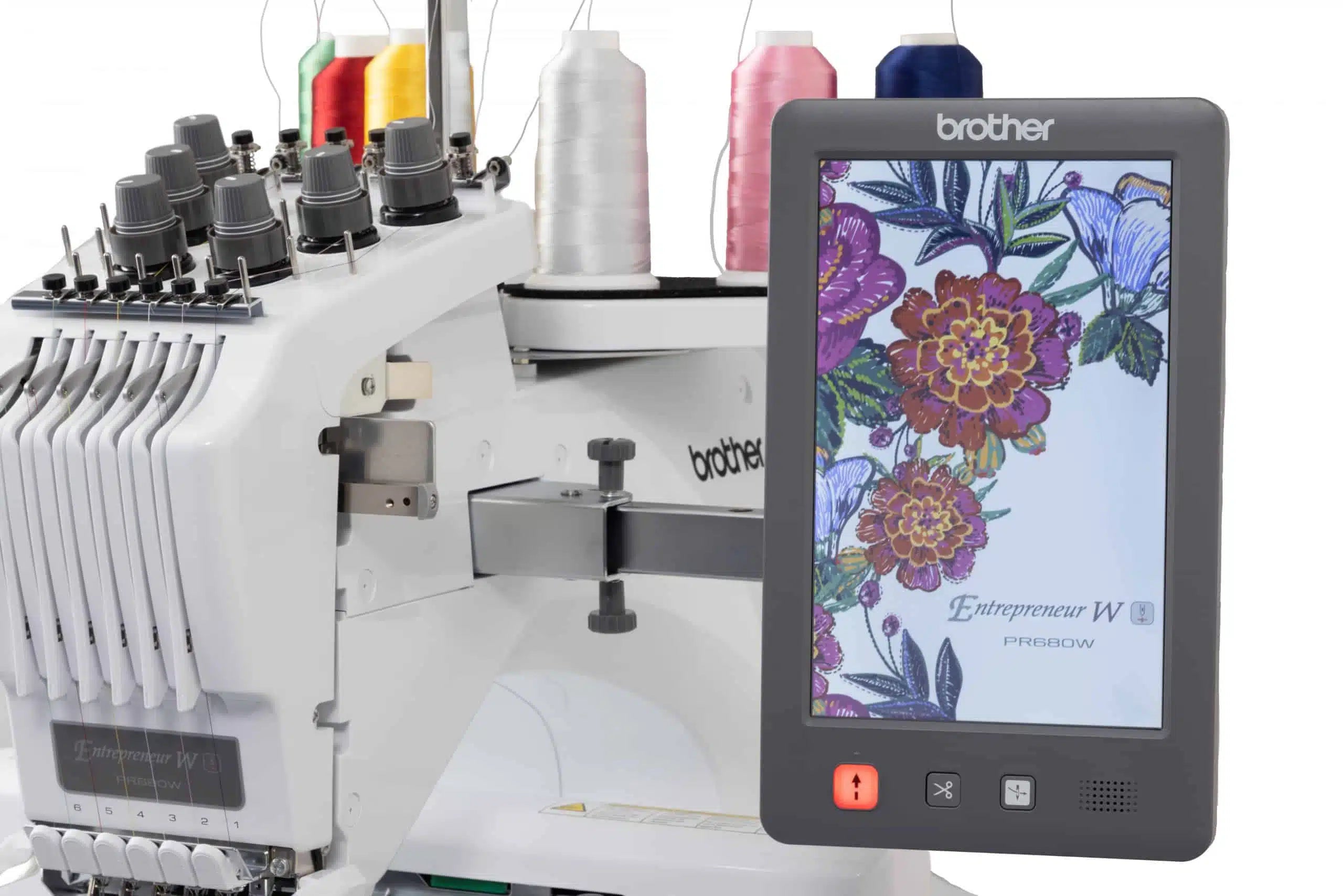 Entrepreneur W PR680W 6‑Needle Embroidery Machine