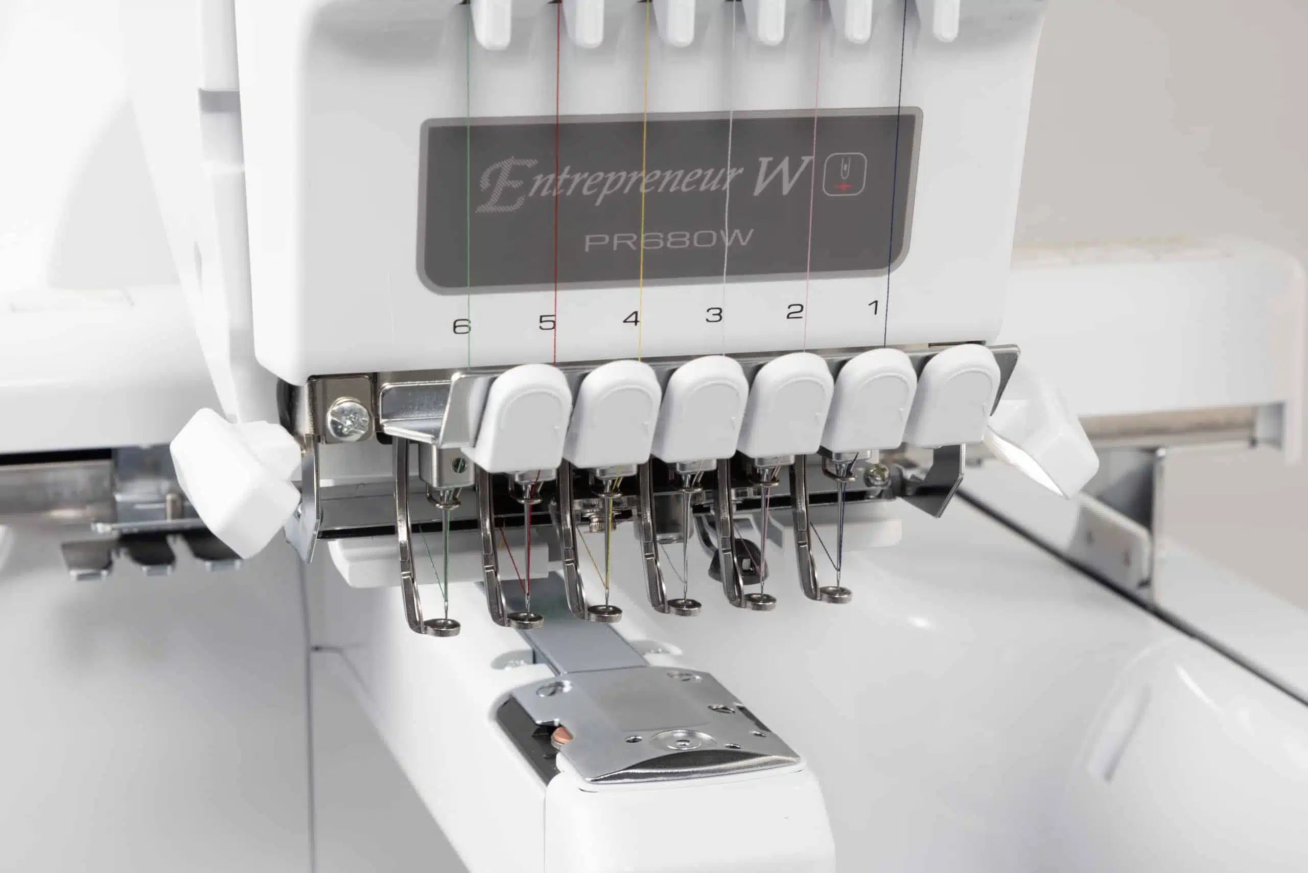 Entrepreneur W PR680W 6‑Needle Embroidery Machine