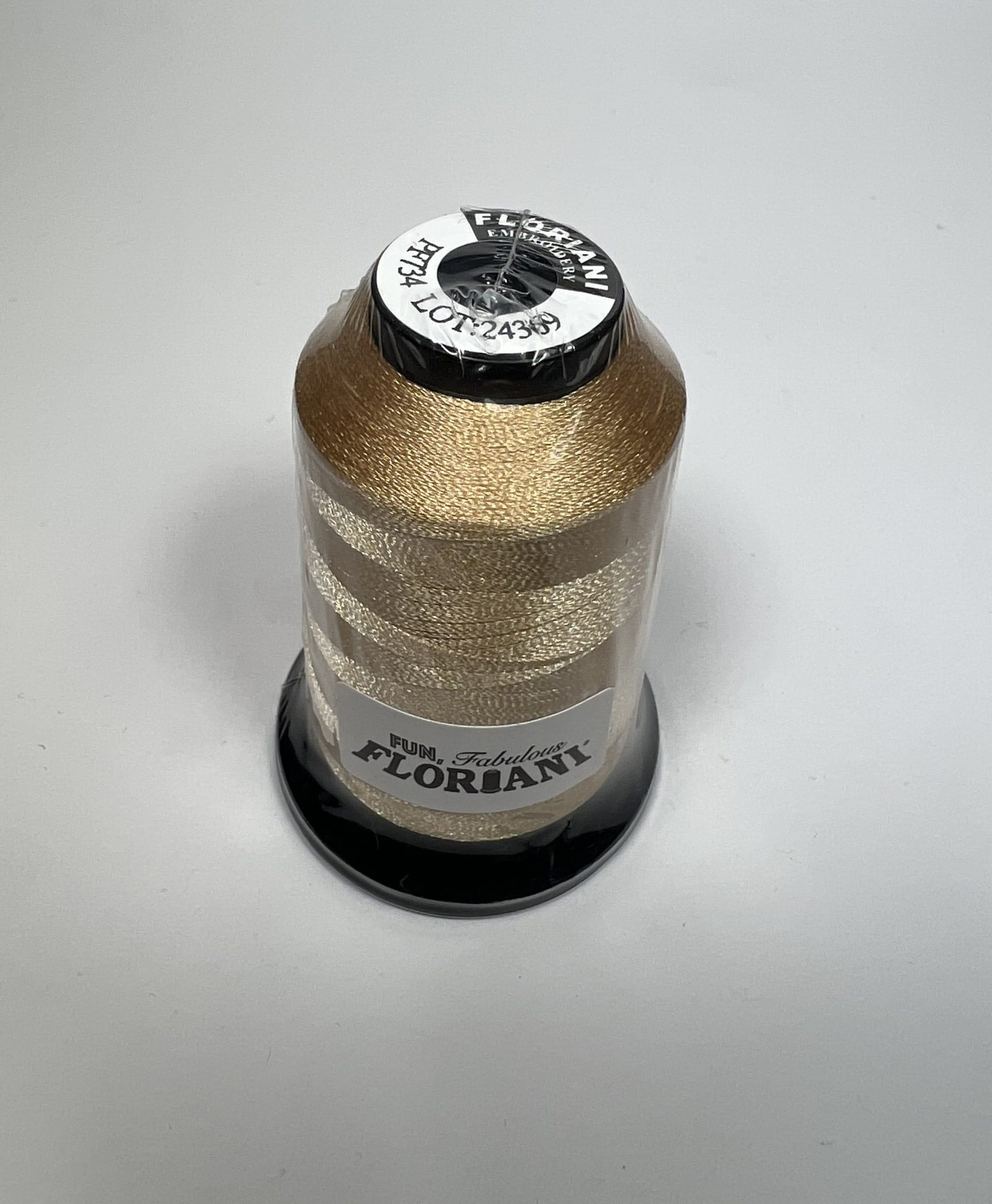 PF0734 - Floriani Embroidery Thread, 1,100yd Spool, Oak Buff