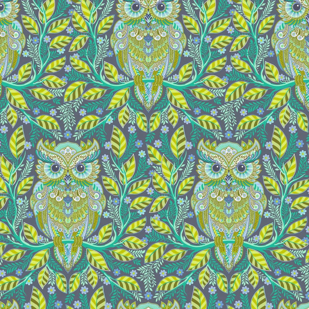 Tula Pink Full Moon Forest HOOTIE PATOOTIE 2 yard cuts