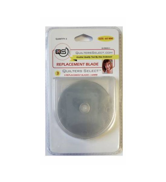Select 60mm Rotary Blade Replacements 3pk