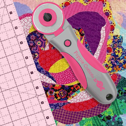 Poppie Cotton 45mm Rotary Cutter