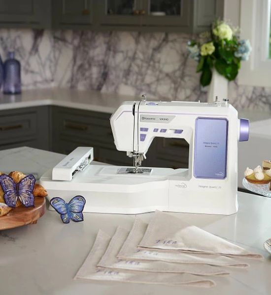 Refurbished HUSQVARNA® VIKING® DESIGNER QUARTZ™ 29 Sewing & Embroidery Machine