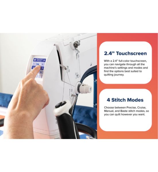 Grace Q’nique 16X — Midarm Quilting Machine with Regulated Stitching