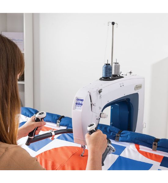 Grace Q’nique 16X — Midarm Quilting Machine with Regulated Stitching