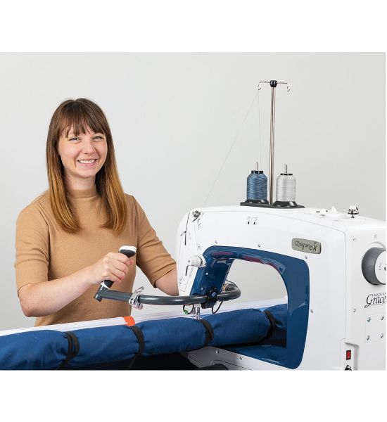 Grace Q’nique 16X — Midarm Quilting Machine with Regulated Stitching