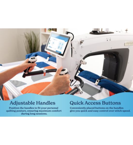 Grace Q’nique 16X Elite — 16" Midarm Quilting Machine