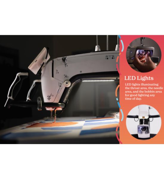 Grace Q’nique 16X Elite — 16" Midarm Quilting Machine