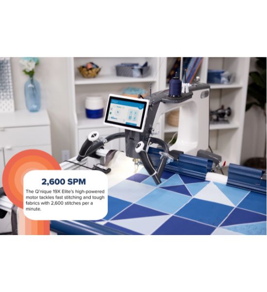 Q’nique 19X Elite Longarm Quilting Machine