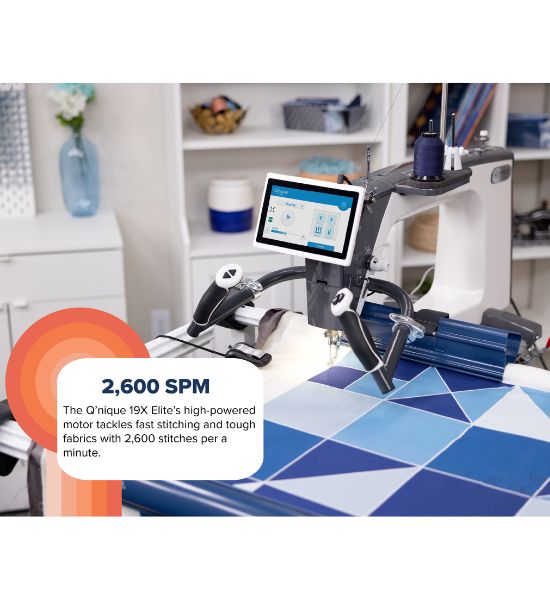 Grace Q’nique 19X — 19" Longarm Quilting Machine