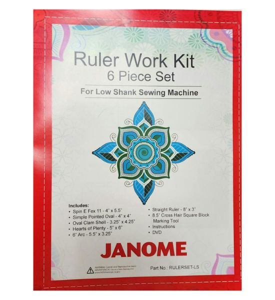 JANOME RULER SET LOW SHANK