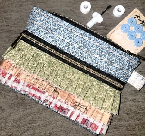 Ruffle Zipper Tote 2/9/26 1:00 p.m. - 4:00 p.m.