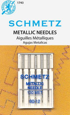 Schmetz Metallic 5-pk