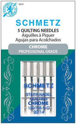 Schmetz Chrome Quilting Needles