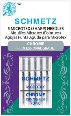 Schmetz Chrome Microtex
