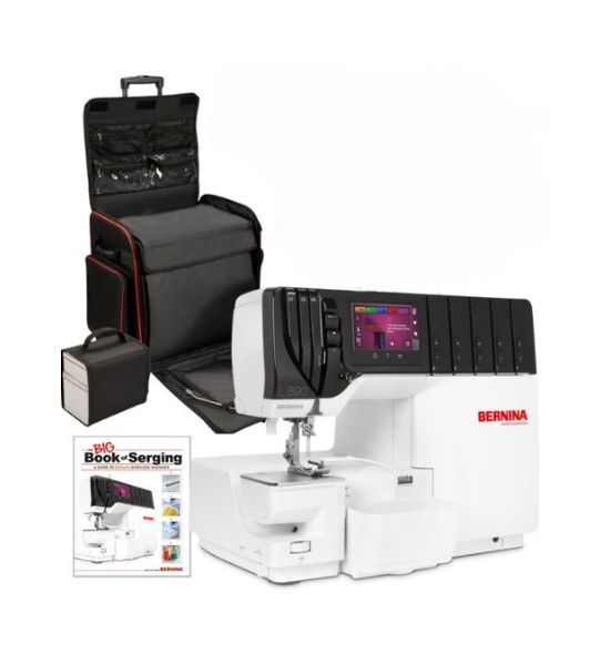 BERNINA L890 The revolutionary Overlock/Coverstitch Combo