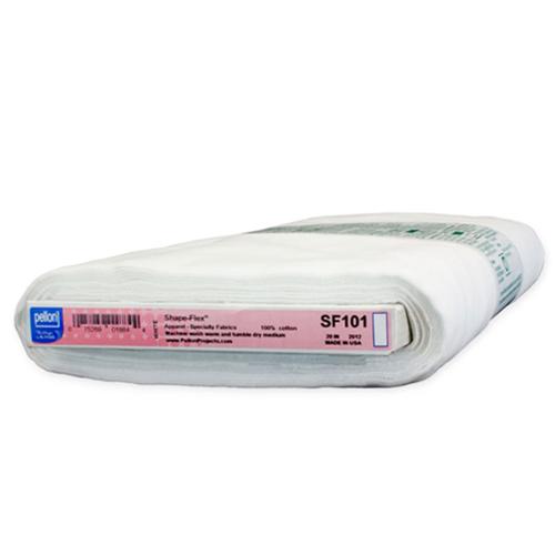 Shape Flex 20" Fusible Woven SF101 WHITE Pellon By the Yard