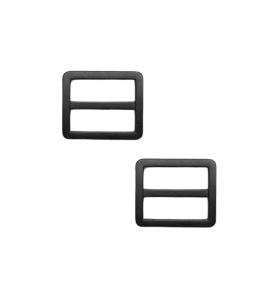 1 TRI GLIDE BUCKLE 2CT MATTE BLACK