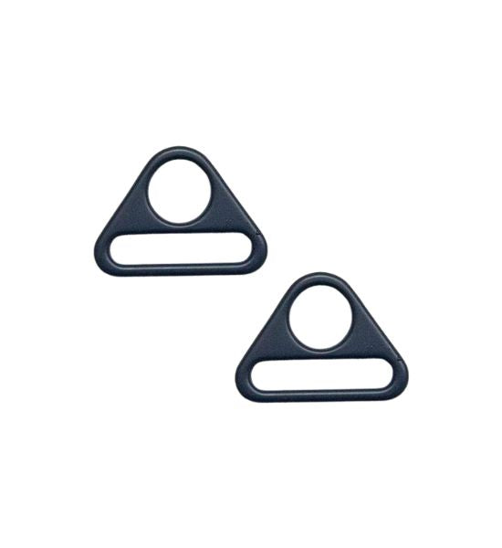 1" TRIANGLE RING MATTE BLACK 2CT